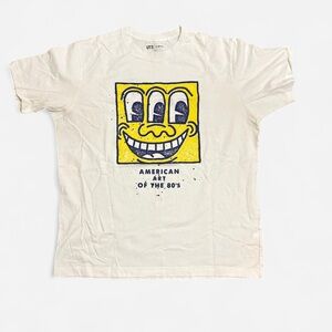 Uniqlo x Keith Haring white graphic tee Size XL